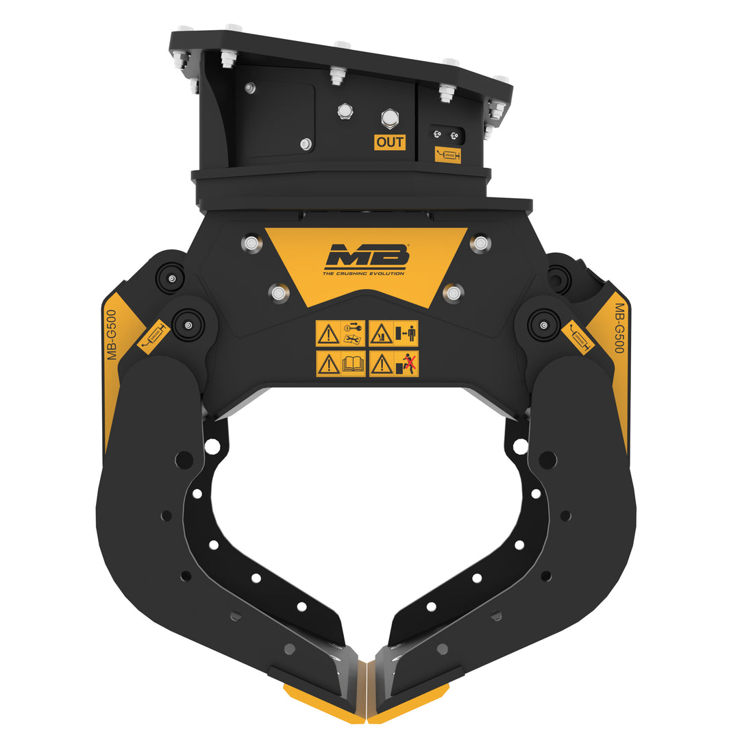Chwytak obrotowy MB Crusher MB-G500 S4