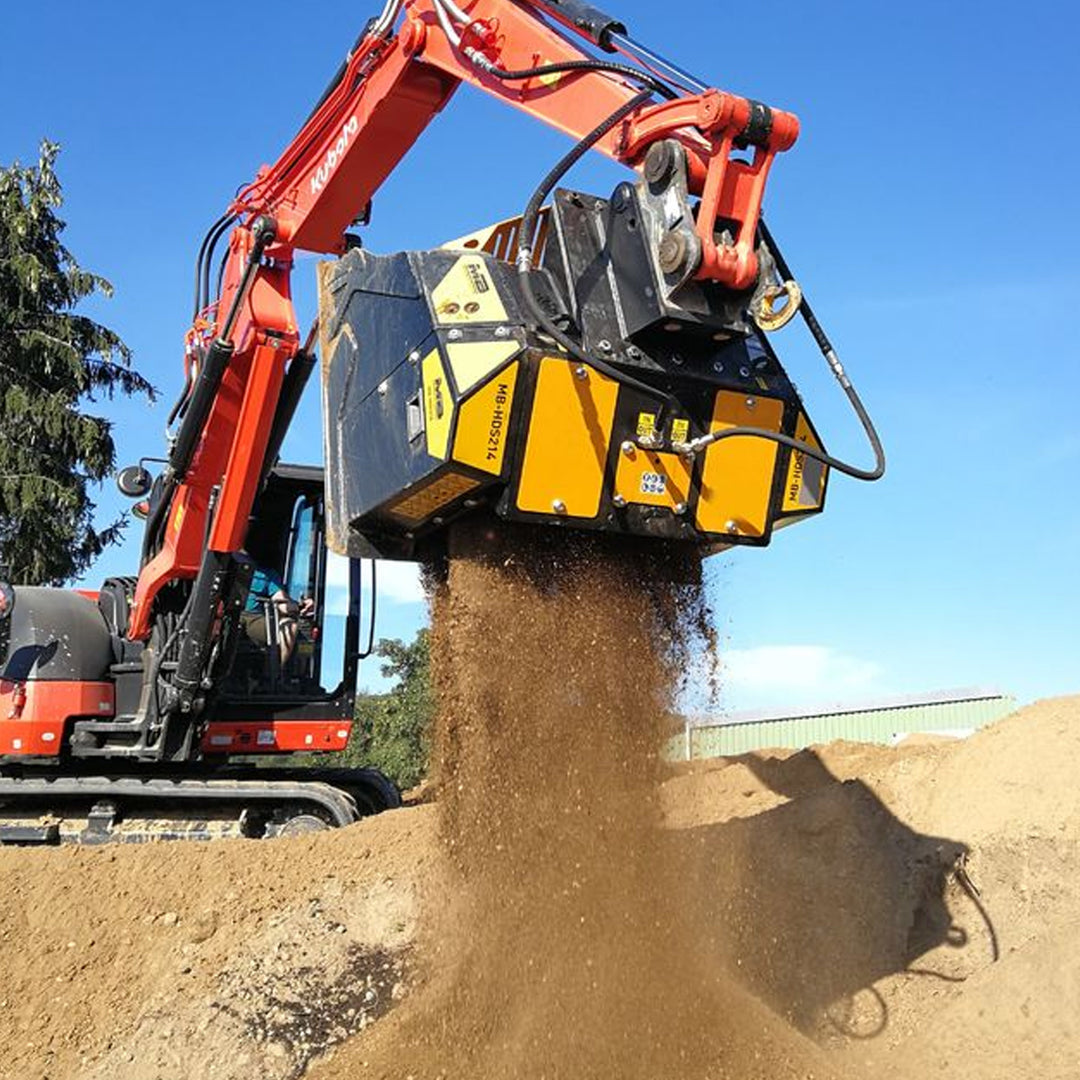 Łyżka rozdrabniająco-przesiewająca MB Crusher MB-HDS314