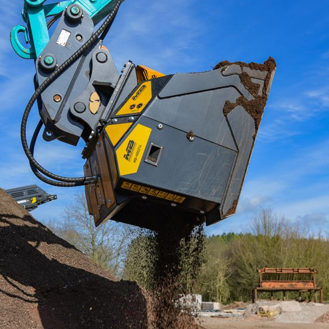 Łyżka rozdrabniająco-przesiewająca MB Crusher MB-HDS214