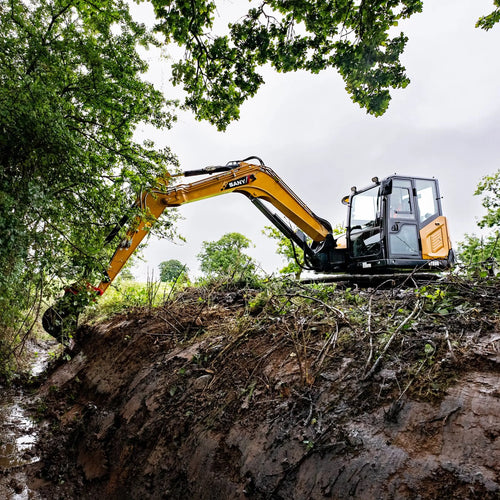 Koparka gąsienicowa Sany SY80U