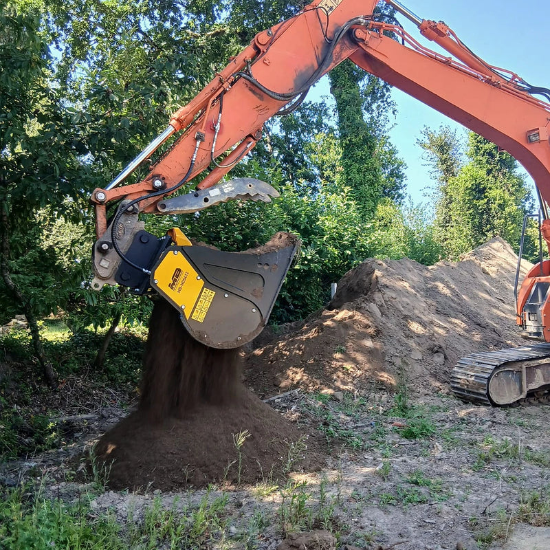 Łyżka rozdrabniająco-przesiewająca MB Crusher MB-HDS412