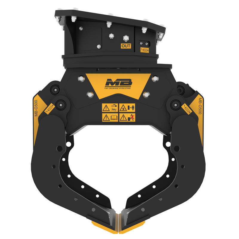 Chwytak obrotowy MB Crusher MB-G500 S4