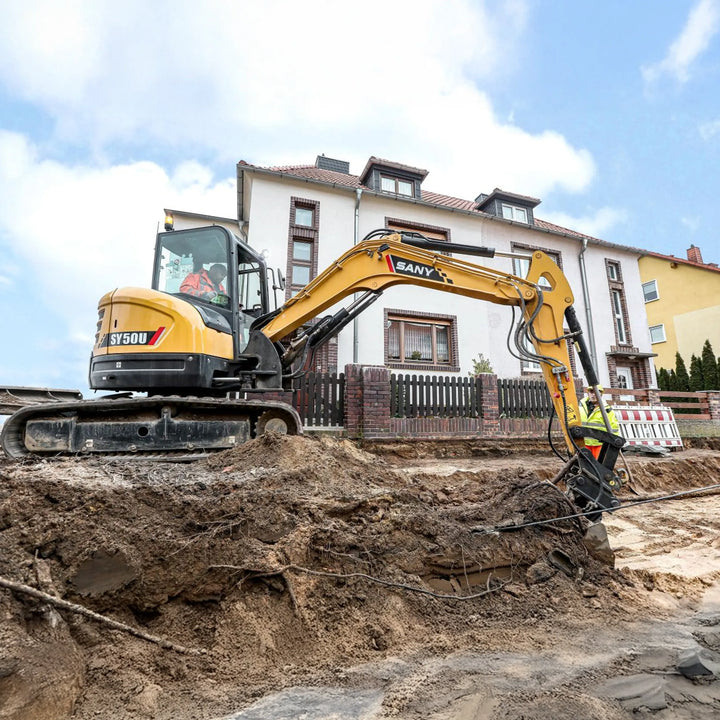 Minikoparka gąsienicowa Sany SY50U