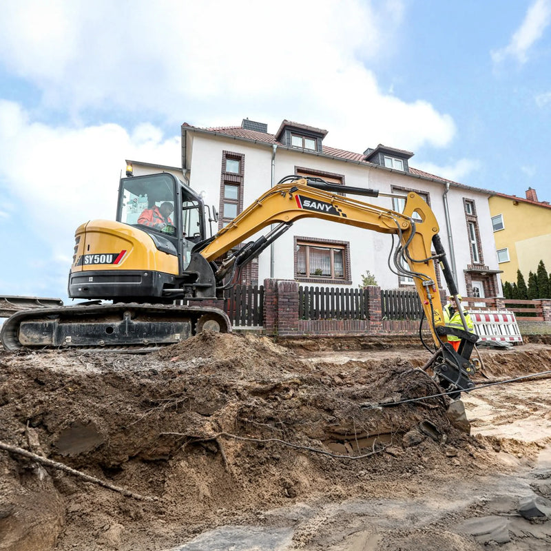 Minikoparka gąsienicowa Sany SY50U