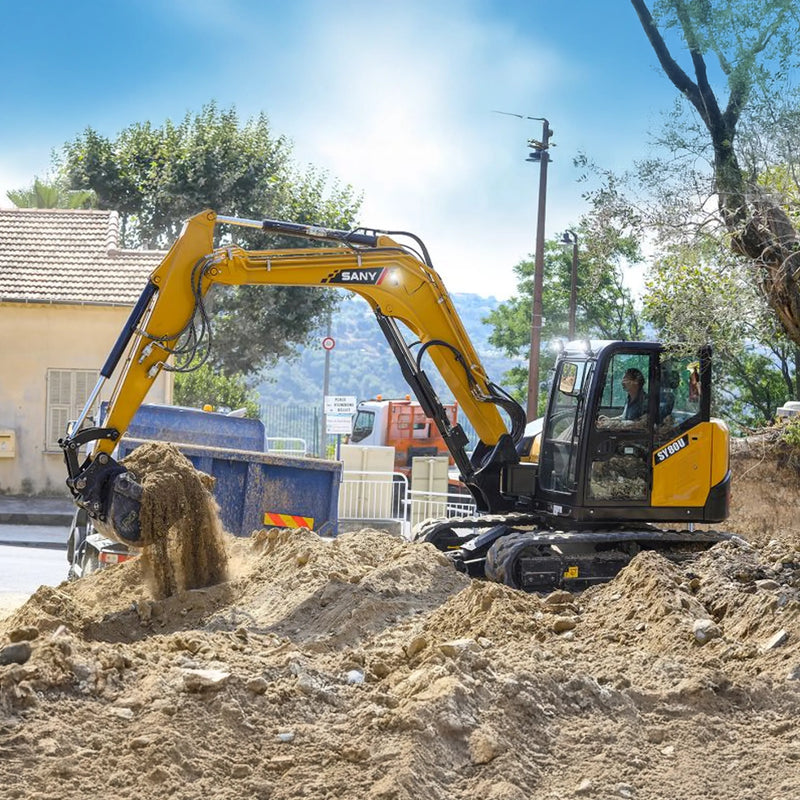 Koparka gąsienicowa Sany SY80U