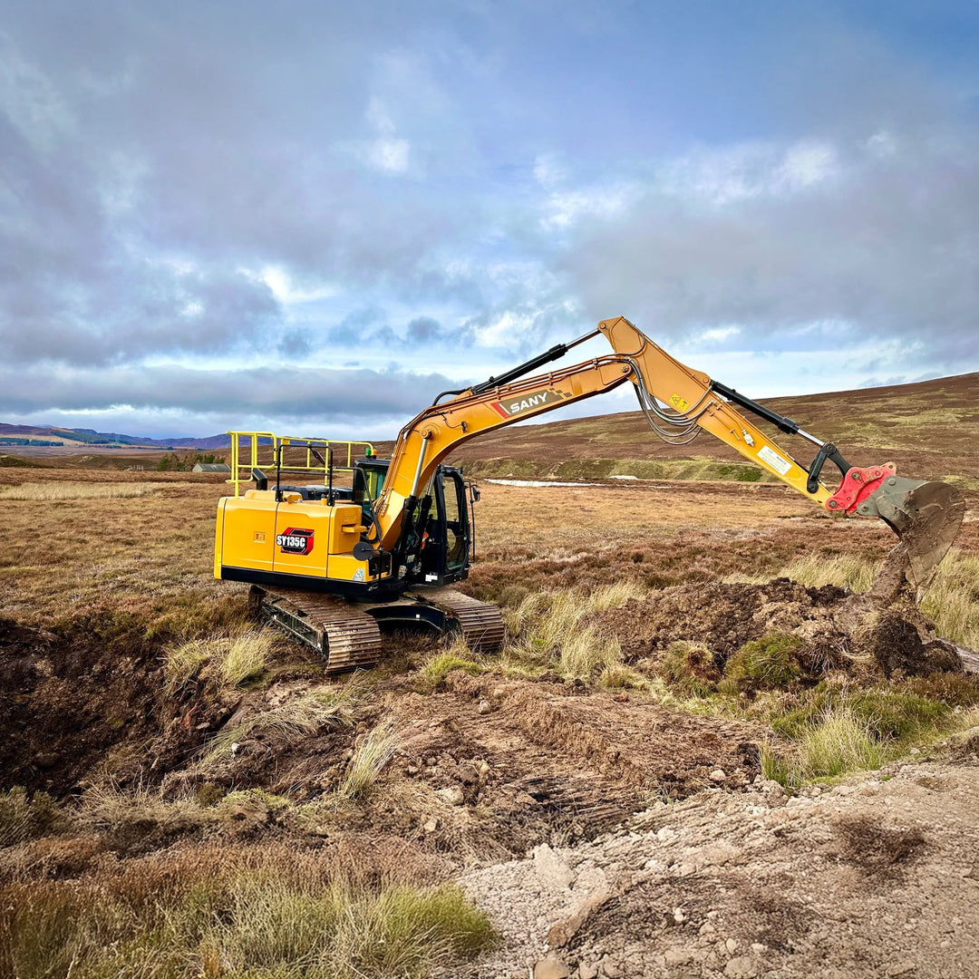 Koparka gąsienicowa Sany SY135C