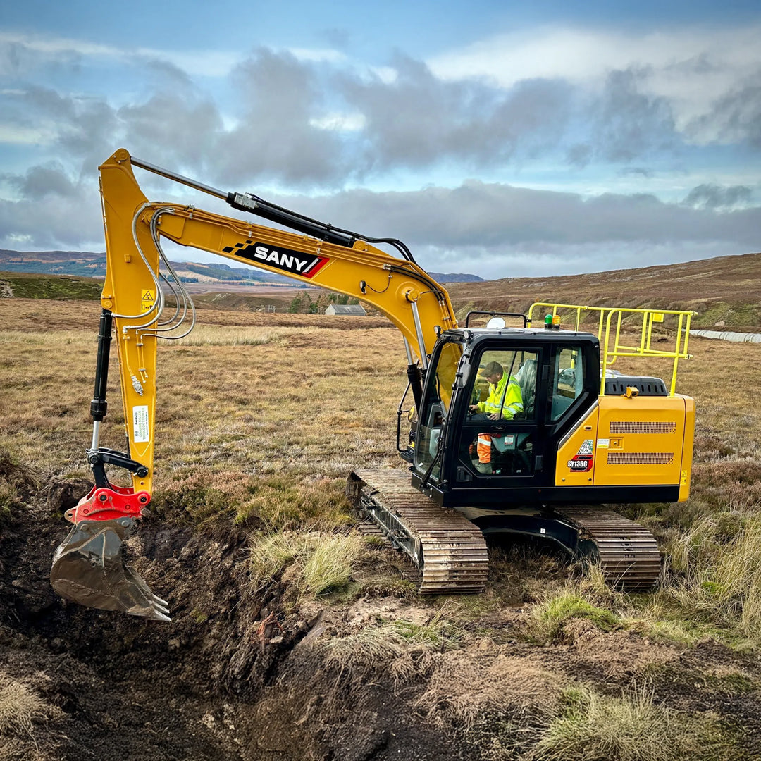 Koparka gąsienicowa Sany SY135C