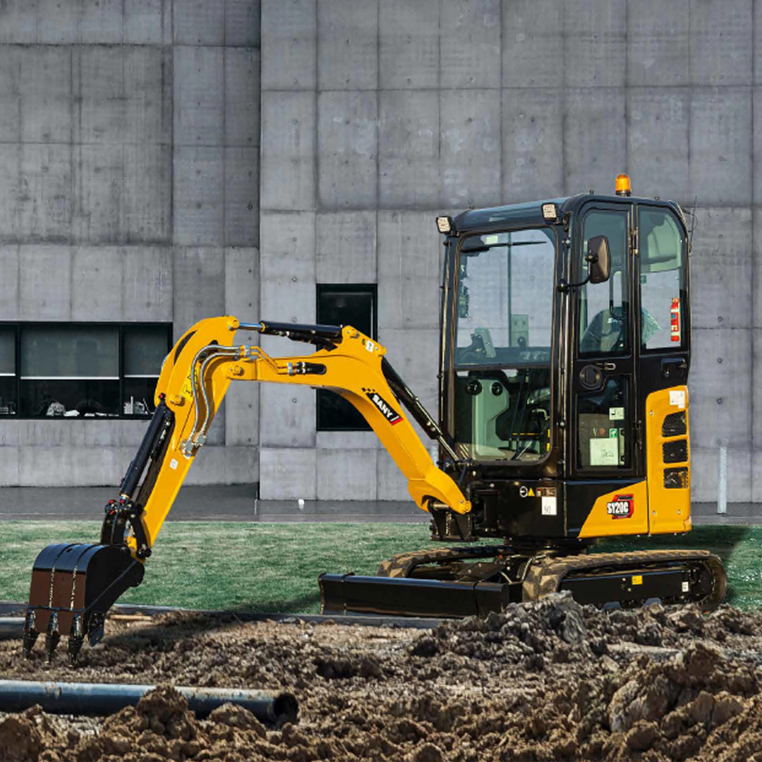 Minikoparka gąsienicowa SANY SY20C - 2 tony z klimatyzacją