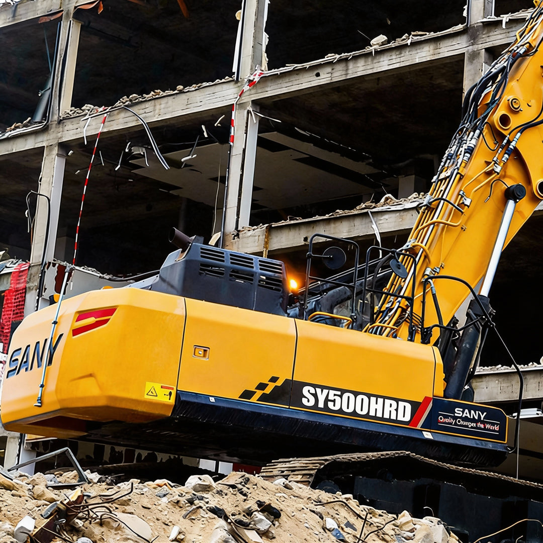 Koparka wyburzeniowa SANY SY500HRD 64t 28m