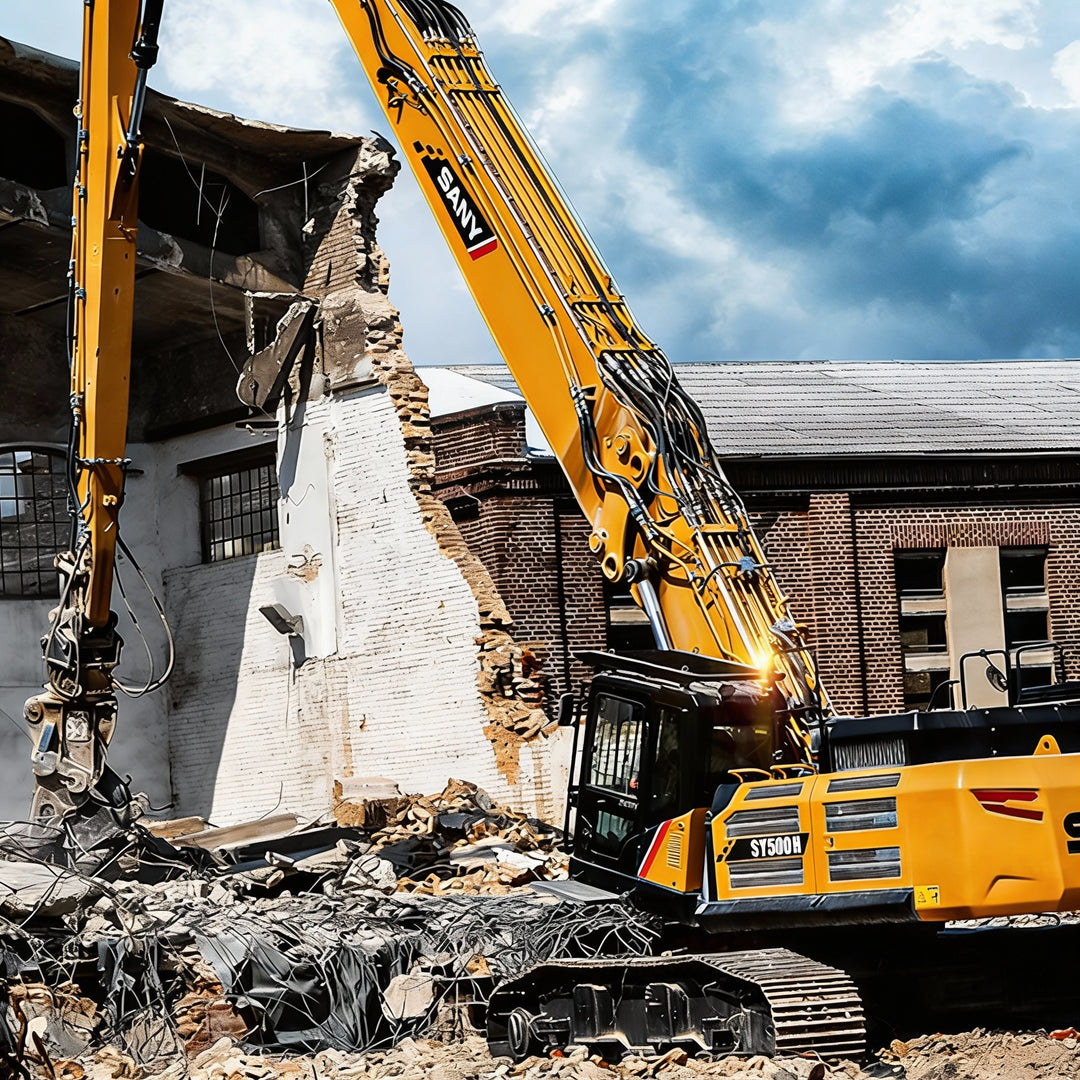 Koparka wyburzeniowa SANY SY500HRD 64t 28m