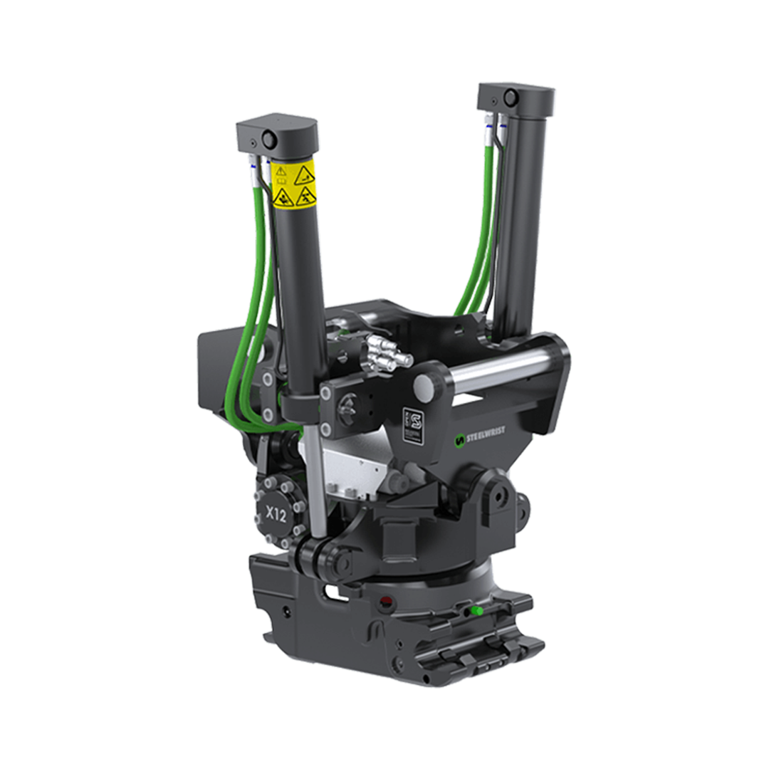 Tiltrotator do koparek Steelwrist X12 7–12 t, ±45°