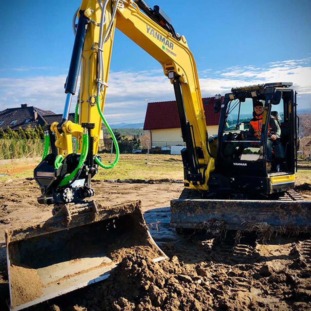 Tiltrotator do koparek Steelwrist X12 7–12 t, ±45°