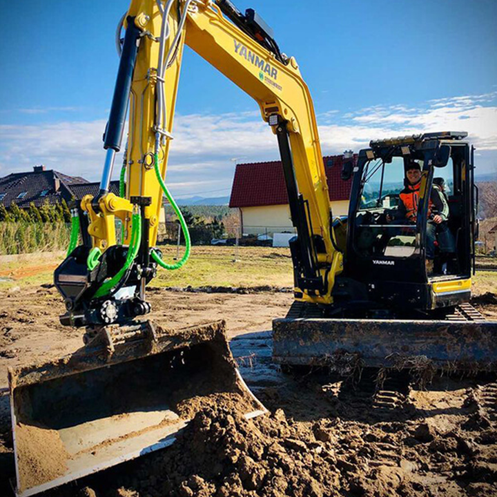 Tiltrotator do koparek Steelwrist X12 7–12 t, ±45°