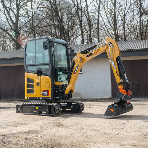 Minikoparka gąsienicowa SANY SY20C - 2 tony z klimatyzacją