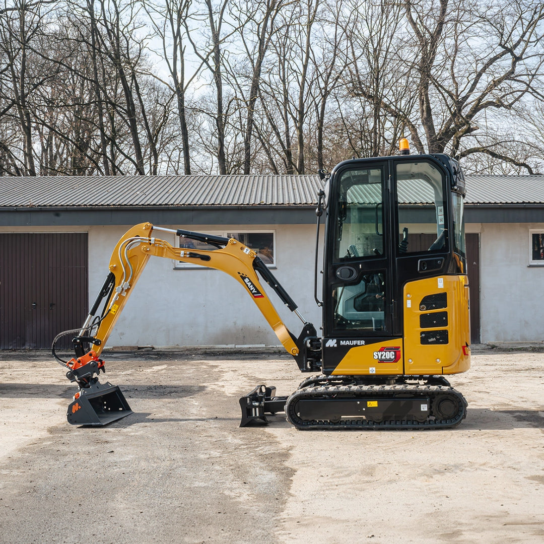 Minikoparka gąsienicowa SANY SY20C - 2 tony z klimatyzacją