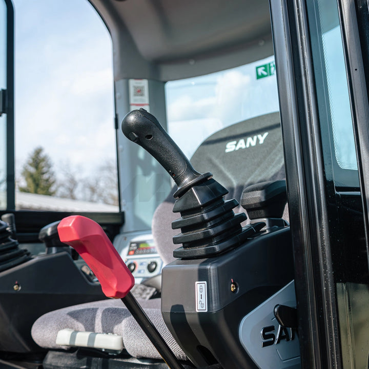 Minikoparka gąsienicowa SANY SY20C - 2 tony z klimatyzacją