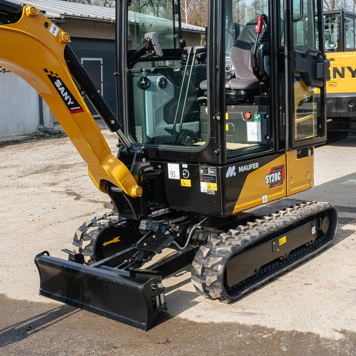 Minikoparka gąsienicowa SANY SY20C - 2 tony z klimatyzacją