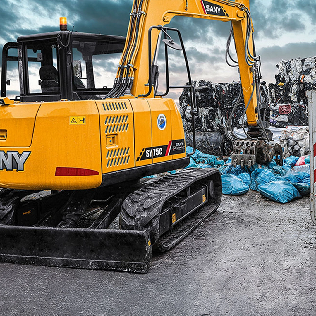 Koparka gąsienicowa SANY SY75C 7.4t