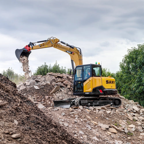 Koparka gąsienicowa Sany SY80U 8.8t