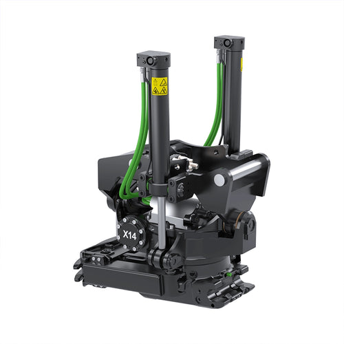 Tiltrotator do koparek Steelwrist X14 10–14 t, ±45°