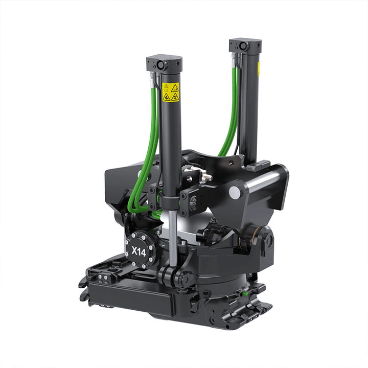 Tiltrotator do koparek Steelwrist X14 10–14 t, ±45°
