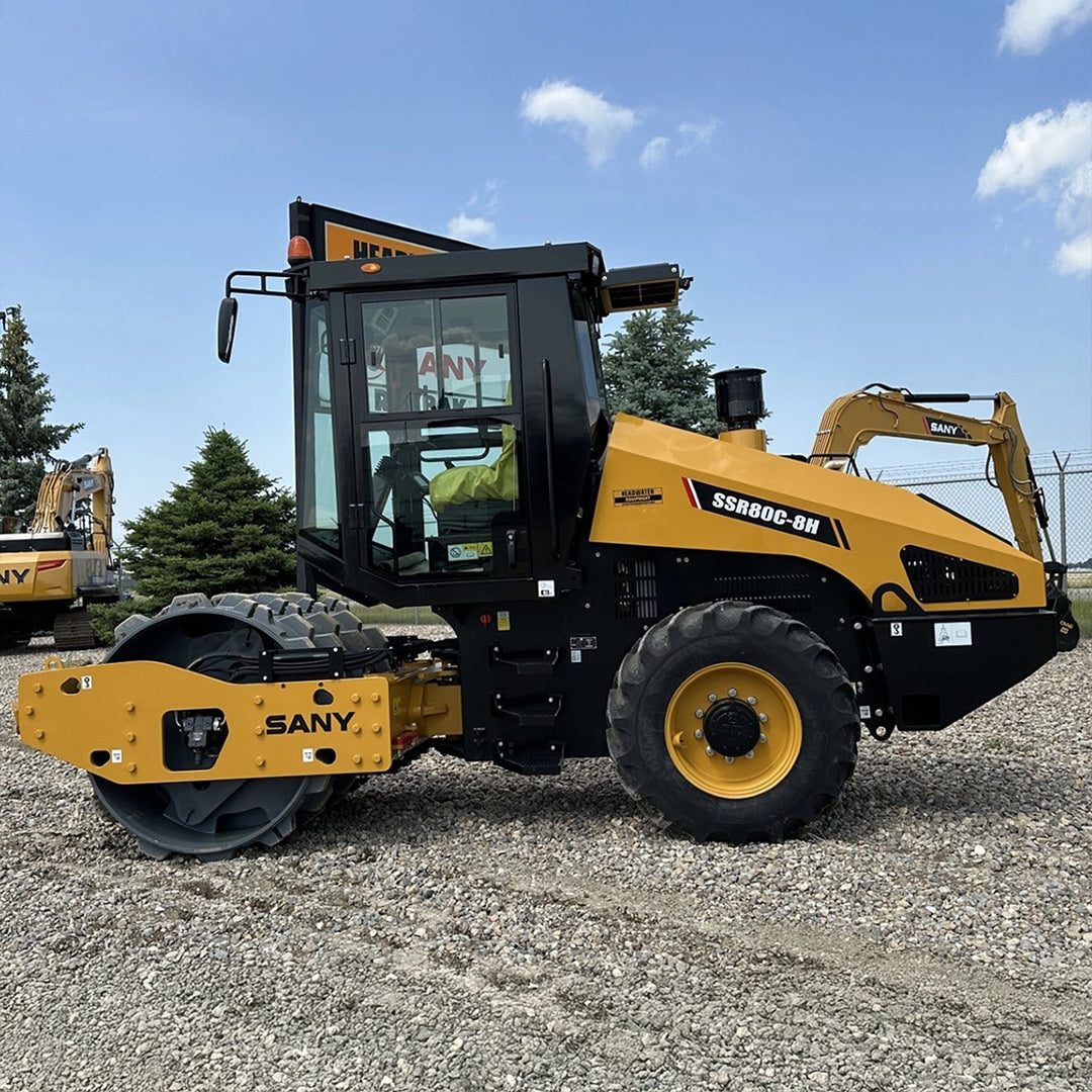 Walec jednobębnowy SANY SSR80C-8H 7,33 t